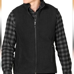 🍁Amazon Essentials Full-Zip Polar Fleece Vest